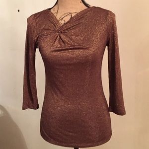 Shimmery top